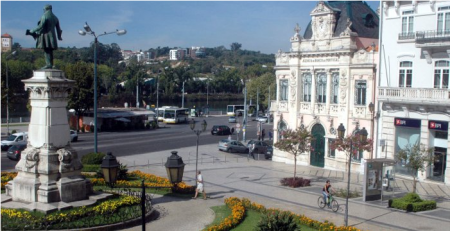 Vista dos quartos do Hotel Larbelo